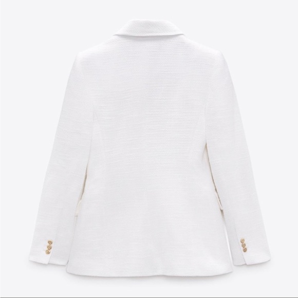 White Tweed Blazer - Picture 2 of 3